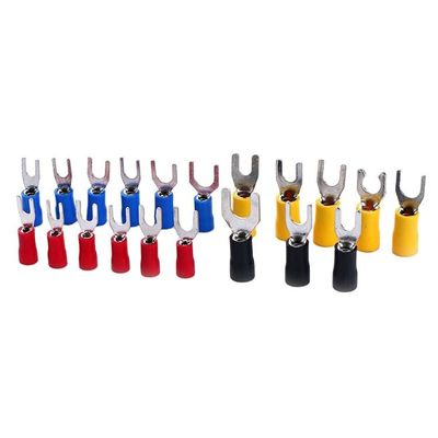 Plating Tin Insulated Spade Terminal Connector Crimping Tool 14-12 A.W.G