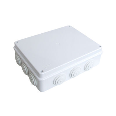 PVC Tight Electric Waterproof Junction Box High Moisture Resistant