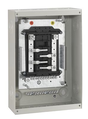 16 Way Metal Distribution Board Load Center Wall Mounted 6 Way Electrical Panel