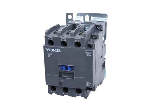 125A Din Rail Installation 3 Pole AC Contactor Rated Operational Voltage 220VAC