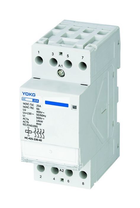 AC1 AC-7a Household AC Contactor Din Rail 40 Amp 4 Pole Contactor 230V