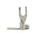 Cold Pressed Non Insulated Spade Terminal TU Naked Brass U Shape Cable