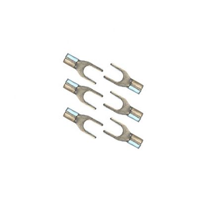 SNB Series Non Insulated Spade Terminal Copper Fork Connector U Type Cable Lugs