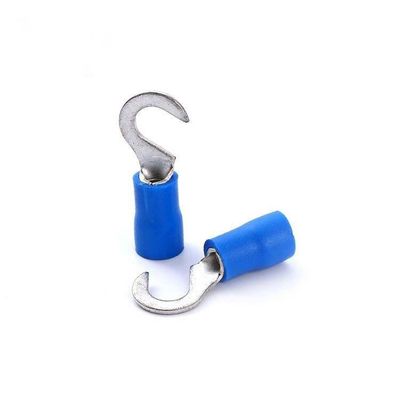 Pre Insulated Hook Connecting Electrical Terminals Lugs HV1.25-3.5 Series Pvc