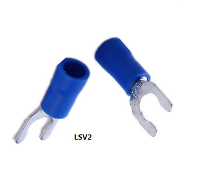 Customized Insulated Lock Spade Terminal LSV LSVL LSVS Copper Fork Lock Type