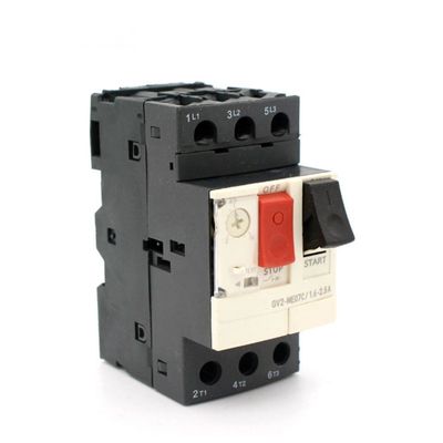 Thermal Magnetic Type MPCB Circuit Breaker 3 Phase Motor Starter GV2ME Series