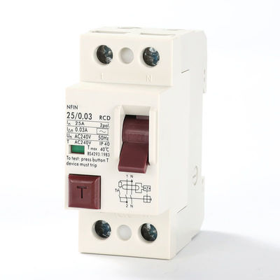 Ac Type Residual Current Device 63a 0.03a Rcd Nfin 30ma 100ma 300ma 2p 4p