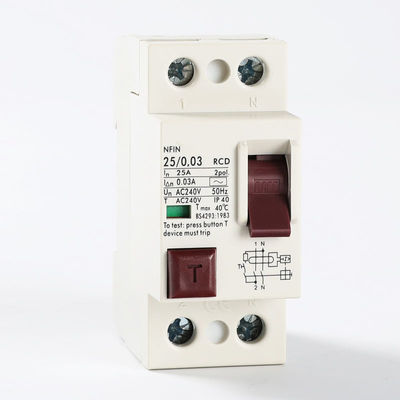 Ac Type Residual Current Device 63a 0.03a Rcd Nfin 30ma 100ma 300ma 2p 4p