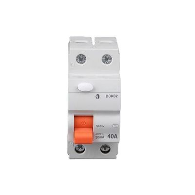 Residual Current Mini Circuit Breaker Type AC DCKB 30ma 16a 2p RCCB 4 Poles