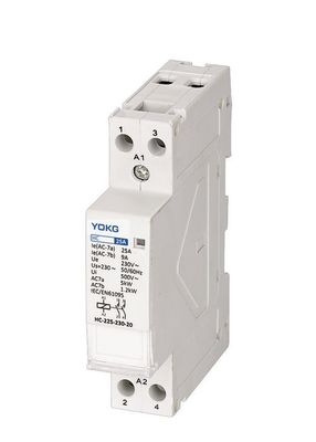 Standard Size AC Contactor For Household 50Hz Din Rail For Industrial Automation