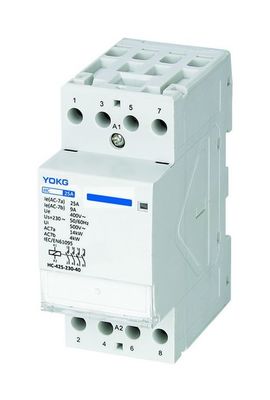 100A Household AC Contactor 4 Poles For Home Use