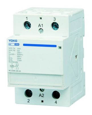 High Performance Household Contactor with 100A Rated Current for 50/60Hz Frequency