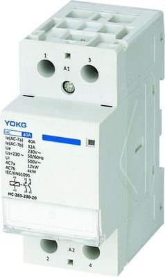 2NO Remote Control Contactor 2 Pole