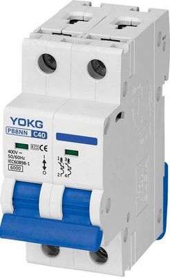 6KA 10 Amp Mini Circuit Breaker MCB 63 Amp PB8NN 3P Plus N