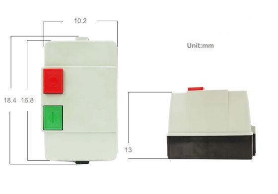 OEM 3 Pole Motor Magnetic Starter Switch Three Phase 25A 220V Coil