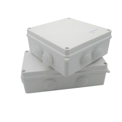 Solar Round Waterproof Junction Box IP68 100*100*70mm PVC Junction Box