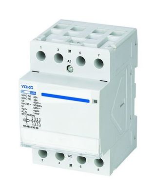 220 Vac Household AC Contactor 25 Amp 4 Pole 2NO 2NC