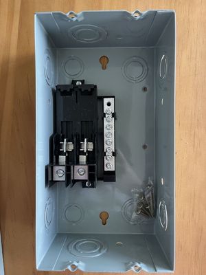 Metal Electrical Control Load Center Power Distribution Box For Circuit Breaker