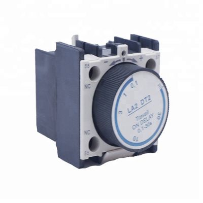 0.1-30S Travail On Delay Block Electrical Ac Contactor Auxiliary Contacts