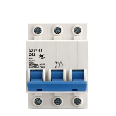 C45 Type 3P Household Switch Short Protection Circuit Breaker 10a 20a 40amp
